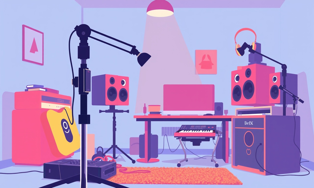 Audio‑Technica AT2020 Wireless Mic Interrupts Stream in Home Studio