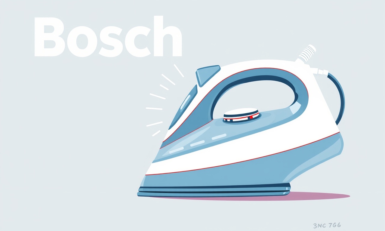 Bosch TMG 710 Steam Iron Fan Noise Repair Tips