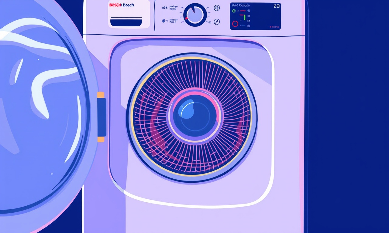 Bosch WTG105 Dryer Vent Fan Stuck in Idle Position