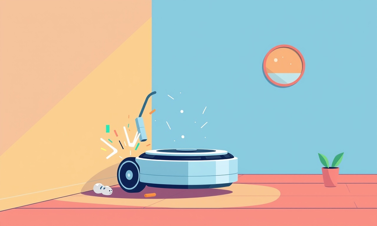 Calibrating the Ecovacs Deebot X5 After Wall Collision