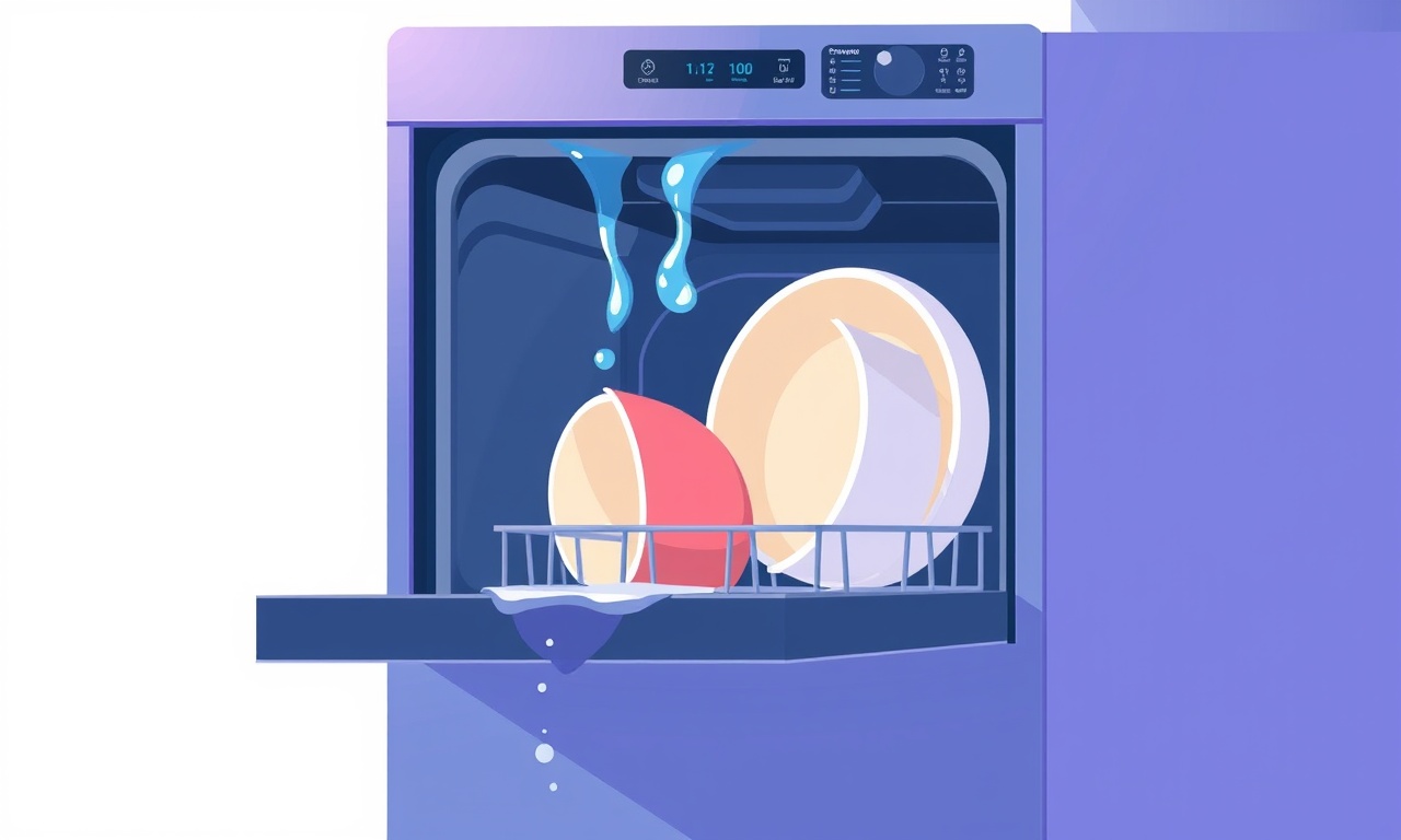 Clearing a Leak in a Samsung DW80R9950US Dishwasher