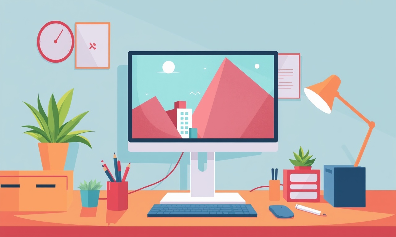 Clearing Ghosting on ViewSonic VX2758-2KP-MHD in a Home Office Setup