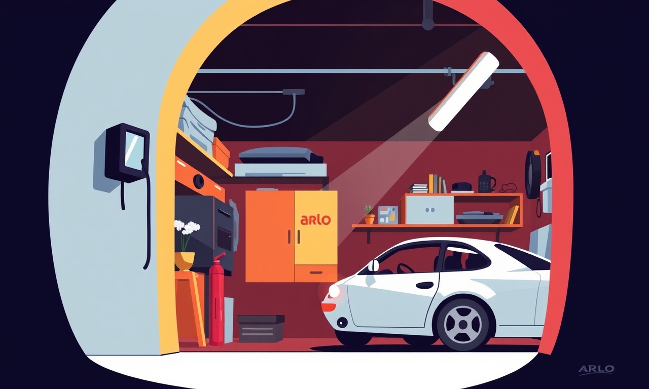 Correct Arlo Pro 4 Power Surge Interruptions in the Garage