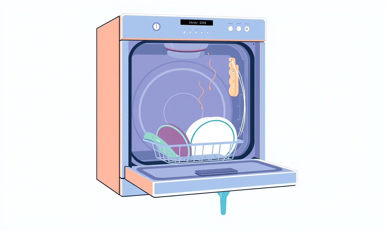 Fixing a Door Seal Leak on a Panasonic NN-DS30W Dishwasher