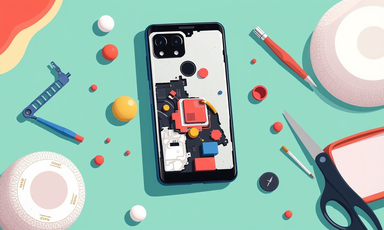 Google Pixel 7 phone case damage repair manual