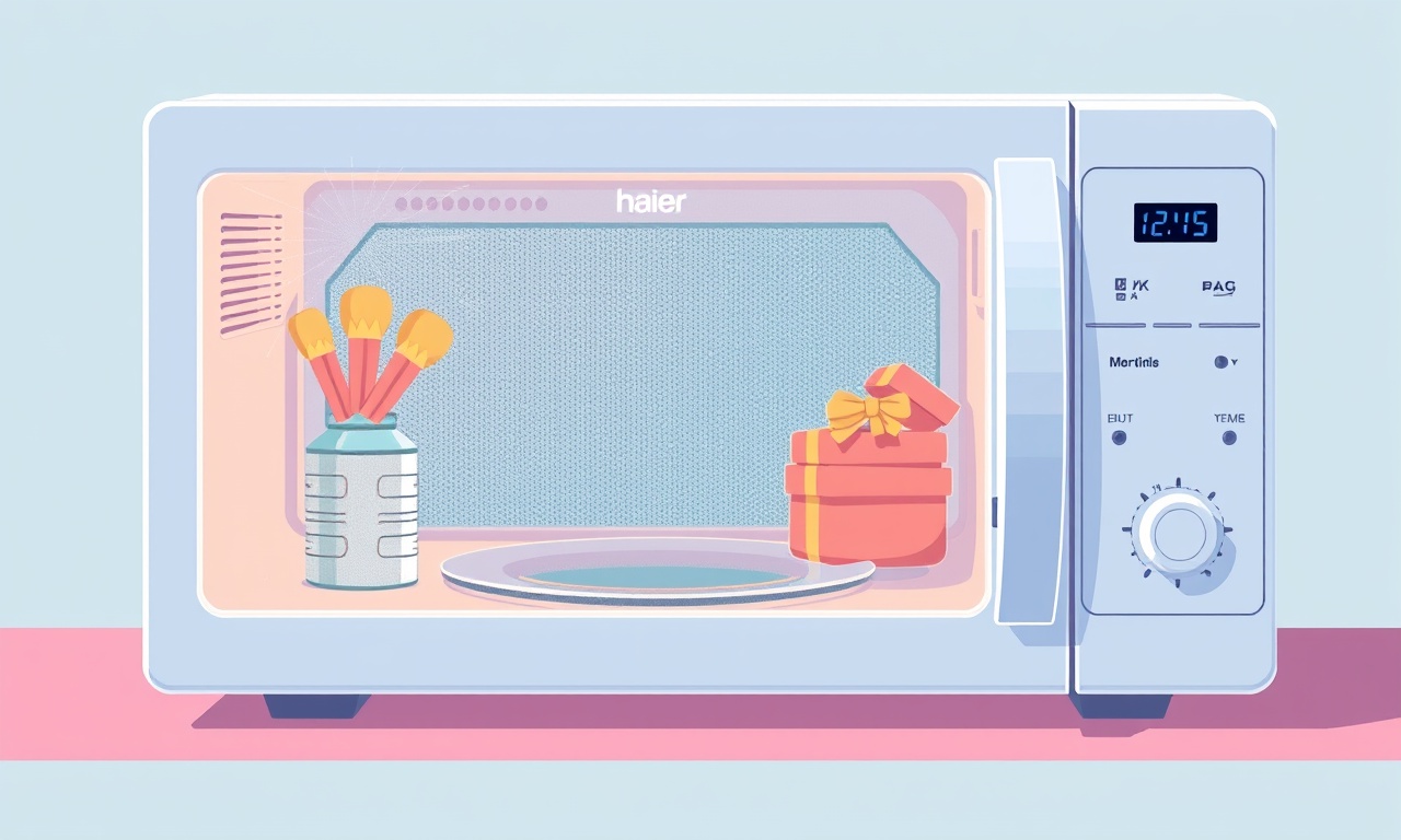 Haier HMI2000 Microwave Door Switch Unresponsive, Step‑by‑Step Repair