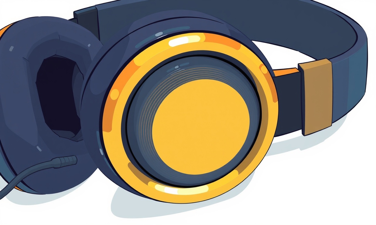 Inspecting Audio Driver Alignment on Audio-Technica ATH-ANC300BT Headphones