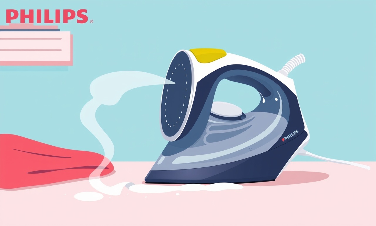 Philips PowerSteam S400 Steam Iron Nozzle Clog Fix