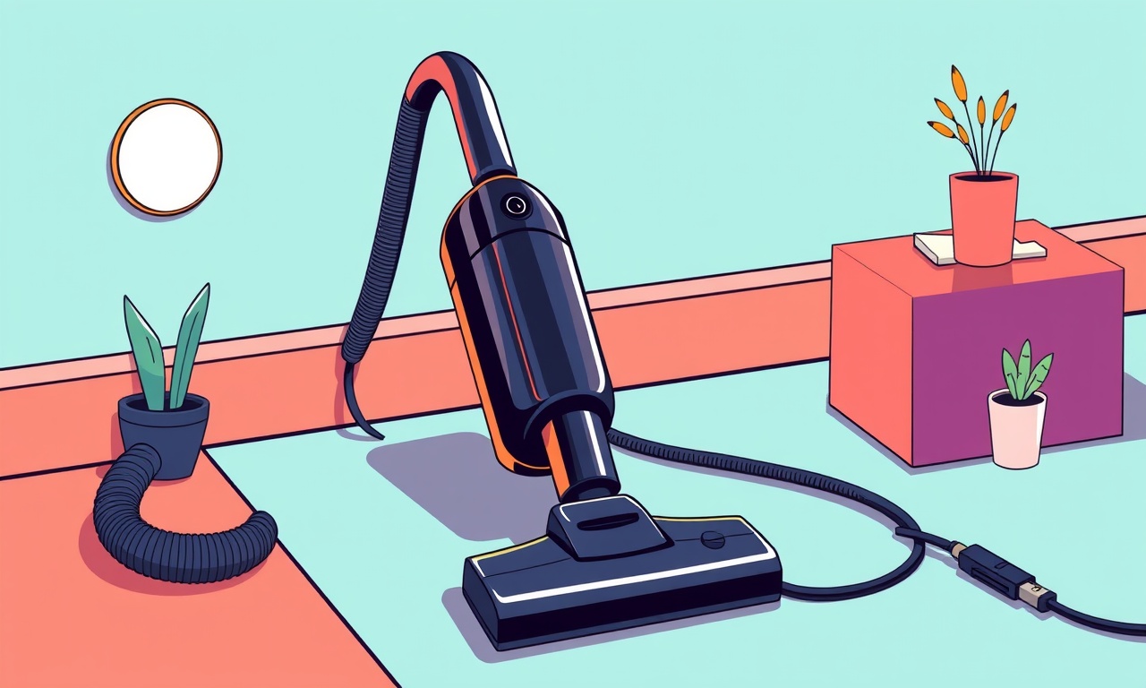 Replacing Power Cord in Black+Decker Power Vacuum