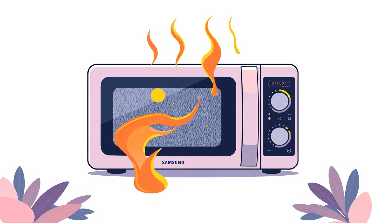 Samsung MC28J7 Microwave Overheating, Preventive Measures