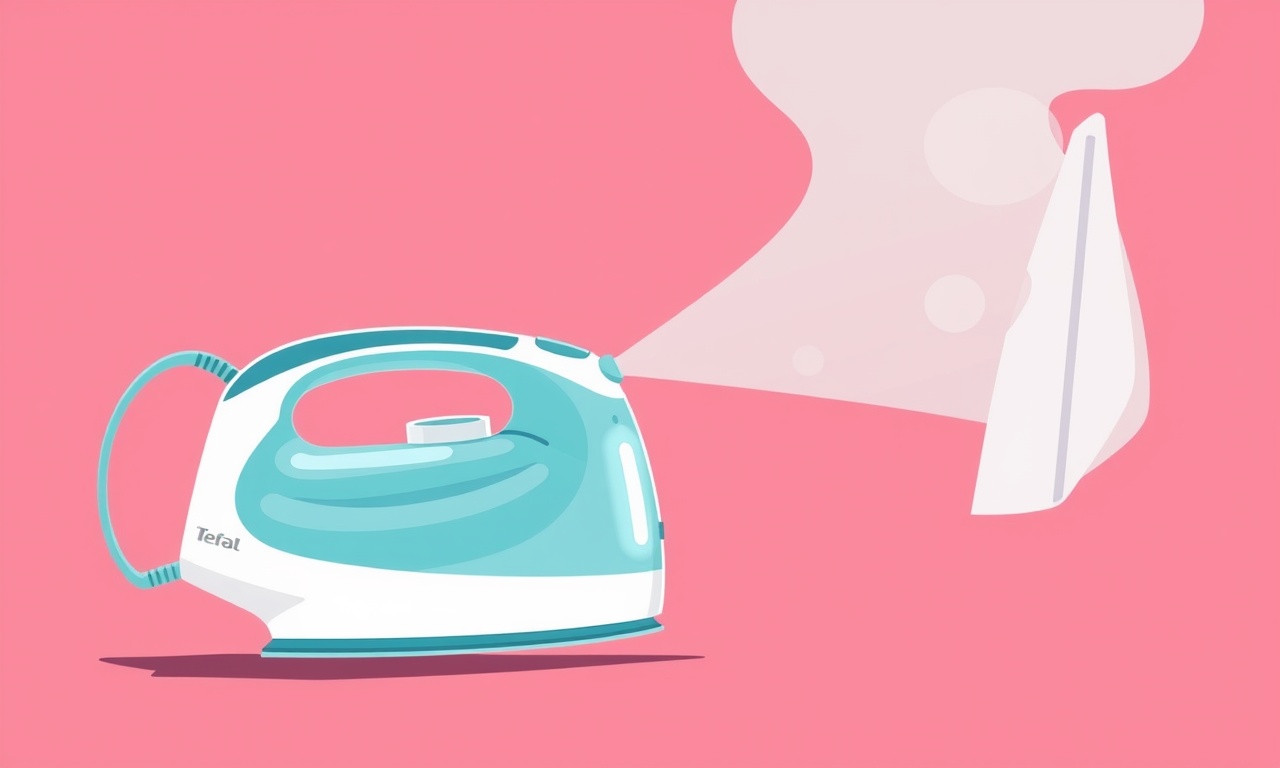 Tefal FV5201 Steam Iron Flat Steam Drop Troubleshooting Tips